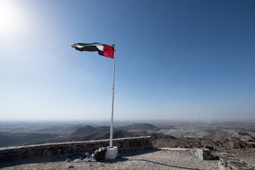 Showkha Dam in the Emirate of Ras Al Khaimah
