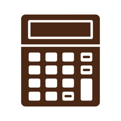 Calculator Icon Illustration