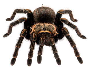 Tarantula animal PNG, tarantula spider PNG, large spider PNG, hairy arachnid PNG, trajpg