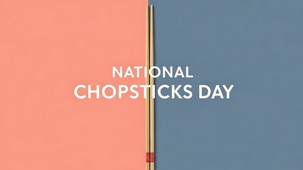 Celebrating national chopsticks day with traditional utensils