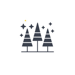 Fototapeta premium christmas tree made of paper