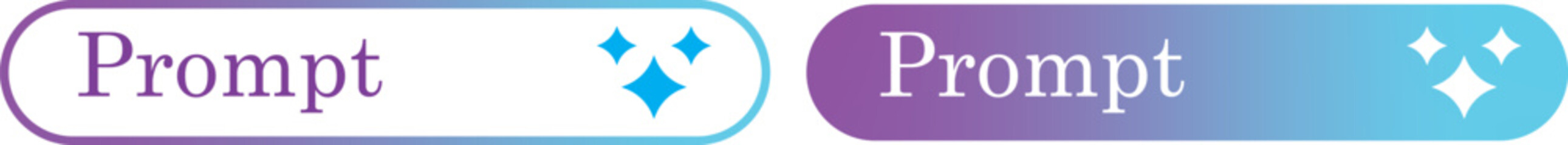 AI prompt generates interface bar icon. Chatbot command signs. text input and output signs. Chatbot command signs. Text command bar symbol