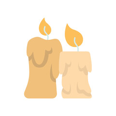 Candles, light, flame icon