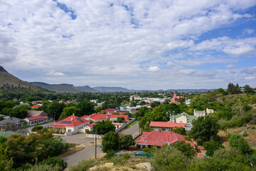 Obraz premium View of the town of Burgersdorp in the Eastern Cape, South Africa