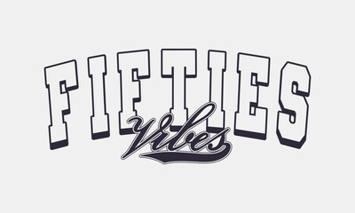 Retro Vintage College Varsity Typography T-shirt and Poster Graphic Template Vector