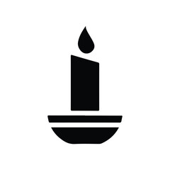 Candles, light, flame icon, candle light