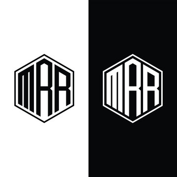 Creative Letter MRR Monogram Logo Design Stock Vector And Vector Art.