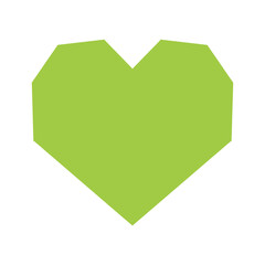 Green Heart Illustration