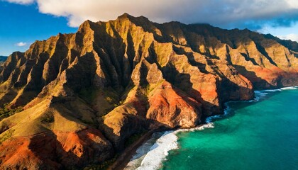 sunset over the mountains