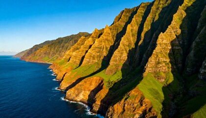view of the coast of crete greece