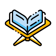 Holy Quran With Wooden Stand