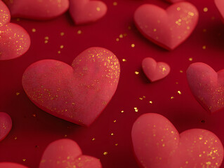 valentine hearts background
