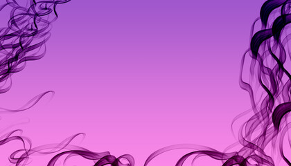 Algues sur fond dégrader. © tsuiho