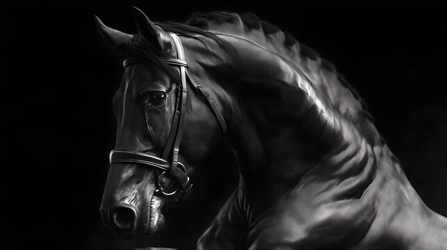 portrait of a horse