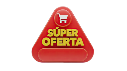 Super Offer Sign with Shopping Cart Icon