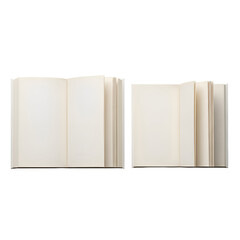 Stack of White Paper Sheets Bundles.