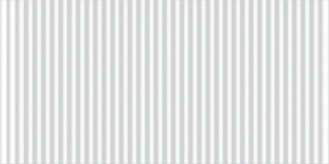 Transparent corrugated plastic ribbed glass background with abstract line patterns. 3D gradient light effects for retail windows or architectural panels. Vintage chrome reflections or polycarbonate. © Ridwan