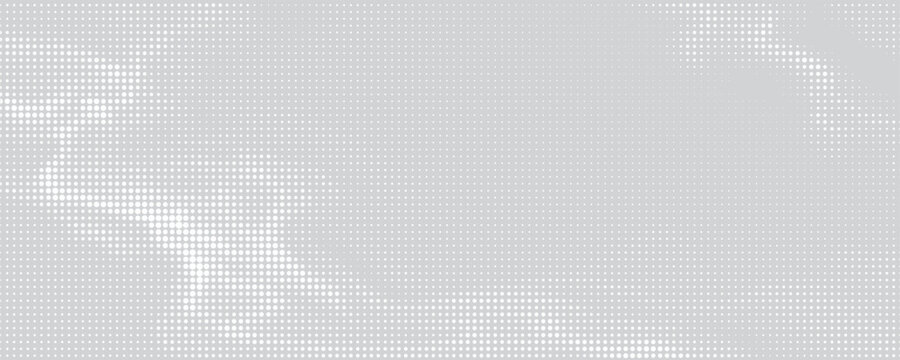 Dotted halftone waves. Abstract liquid shapes, wave effect dotted gradient texture waves isolated vector symbols set. Halftone graphic dots waves. Wave dotted halftone