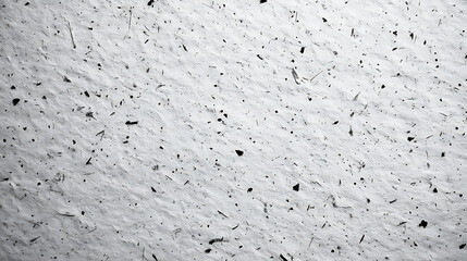Textured White Paper with Black Flecks background speckled