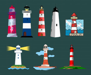 Types and designs of lighthouses