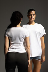 Clothing Detail Focus, Closeup Of Shirt Fabric Texture, Detailed Shot Emphasizing Shirt Fit And Stitching