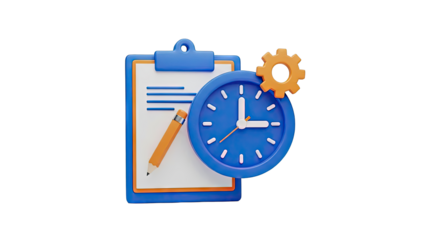 Time Management and Planning Illustration