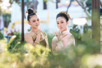 Nature-inspired traditional dance performance portraits