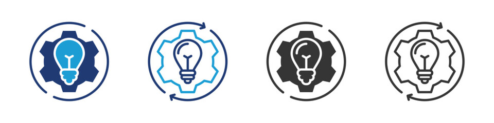 Reform icon set collection multi-style.