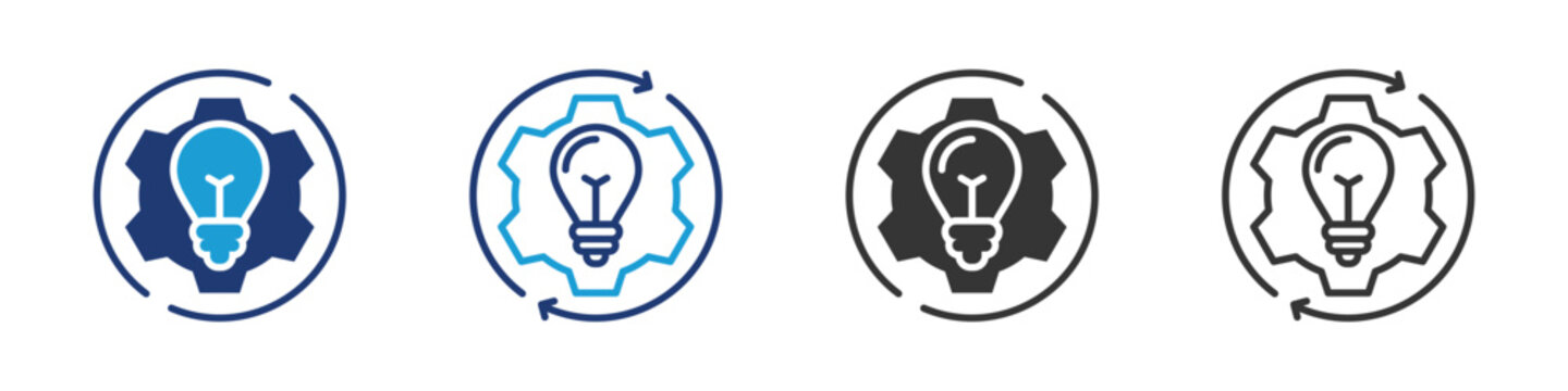 Reform icon set collection multi-style.