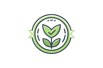 compliance circular badge icon