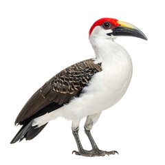 Bird profile, vibrant colors