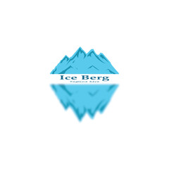 ice berg logo simple