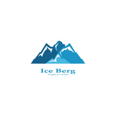 ice berg logo simple