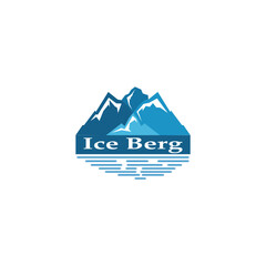 ice berg logo simple