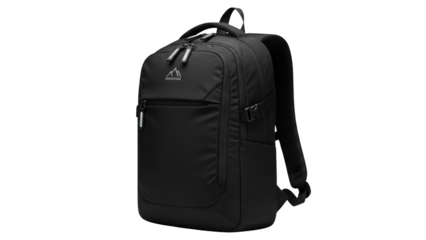 Black Backpack for Travel and Everyday Use 1.