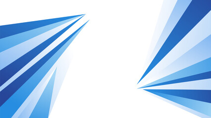 Abstract dynamic background vector with blue and white stripes. Modern geometric wallpaper. Suitable for business templates, sale banners, covers, flyers, web, pages, and more