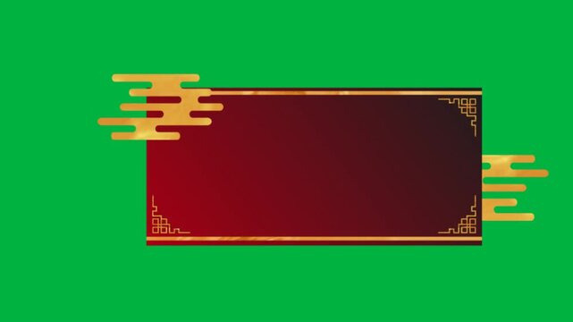 Chinese New Year Animation with Alpha Channel