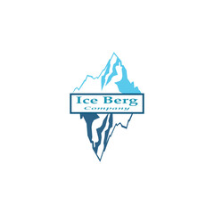 ice berg logo simple