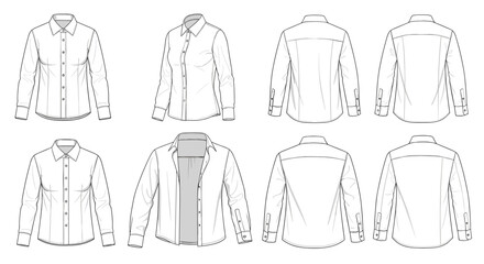 Elegant set of vintage decorative corner flourishes and ornamental border elements in black and white line art for classic design.