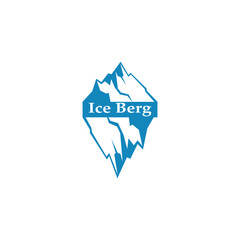 ice berg logo simple