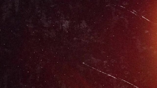 red gradient with texture background for noise and particles for titles and logos background loop animation 4k footage