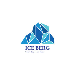 ice berg logo simple
