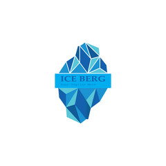 ice berg logo simple