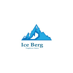 ice berg logo simple
