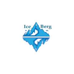 ice berg logo simple