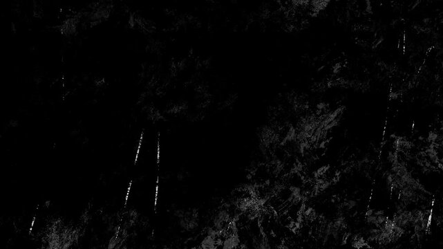 scratches and noise with grunge background for 2d animation for brush stroke text black board 4k footage, dust particles on black background animation