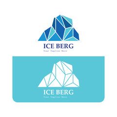 ice berg logo simple