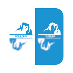 ice berg logo simple