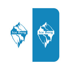 ice berg logo simple