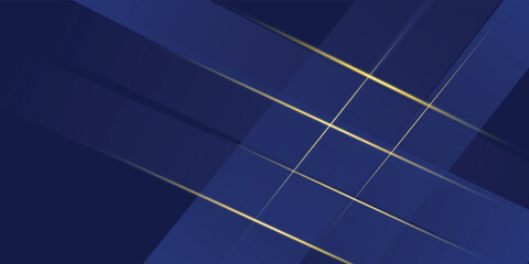 Luxury blue golden background vector design in eps 10